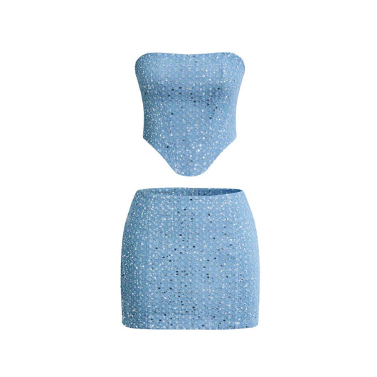 Emilia topp i denim