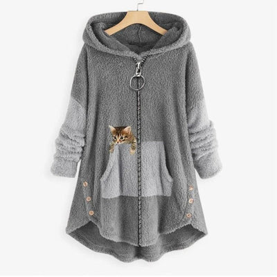 Lena sweatshirt i fleece