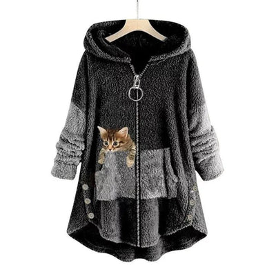 Lena sweatshirt i fleece