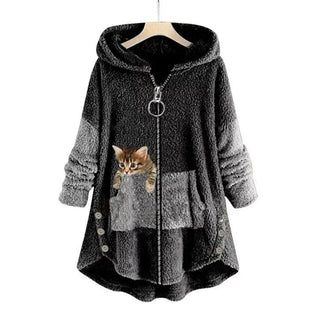 Lena sweatshirt i fleece