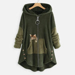 Lena sweatshirt i fleece