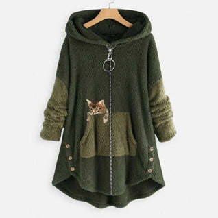 Lena sweatshirt i fleece