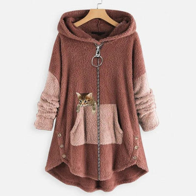 Lena sweatshirt i fleece