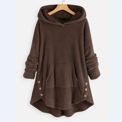 Lena sweatshirt i fleece