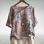 Frieda blus i linne