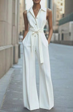 Marie jumpsuit med knappslå