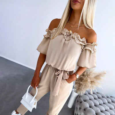 Amelie jumpsuit med volanger