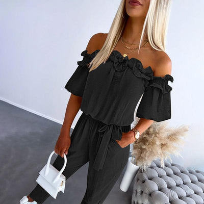 Amelie jumpsuit med volanger