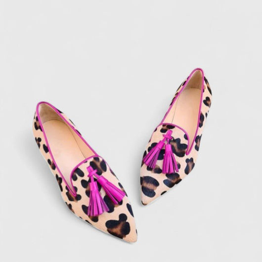 Hannah loafers med spets