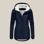 Leonie quiltad jacka i fleece