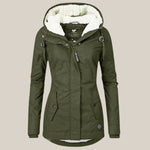 Leonie quiltad jacka i fleece