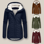 Leonie quiltad jacka i fleece