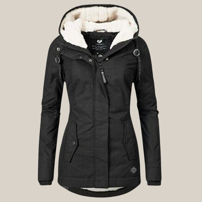 Leonie quiltad jacka i fleece