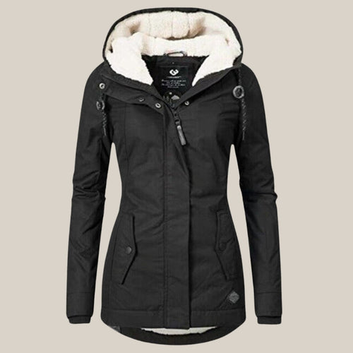 Leonie quiltad jacka i fleece