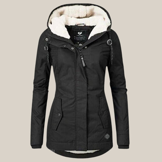 Leonie quiltad jacka i fleece