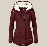 Leonie quiltad jacka i fleece