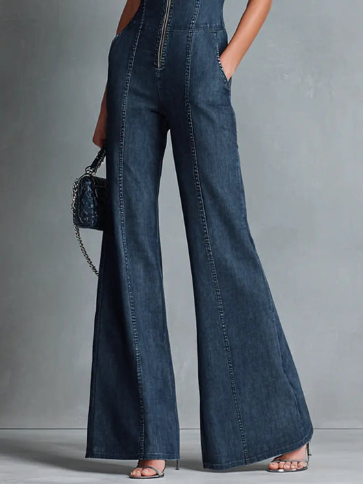 Greta jumpsuit i denim