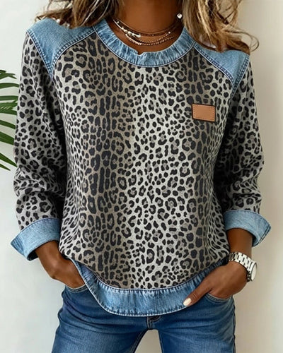 Charlotte tröja i denim