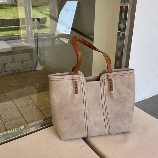 Leonie shoppingväska i konstläder