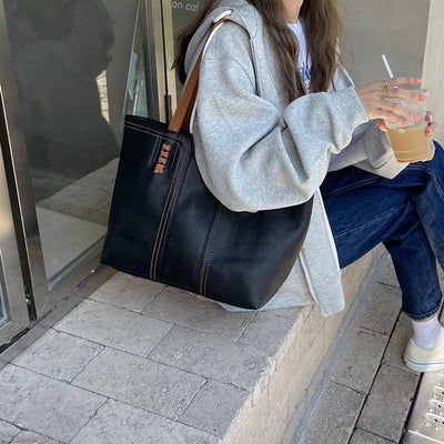 Leonie shoppingväska i konstläder