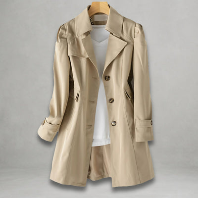 Katharina trenchcoat med fickor