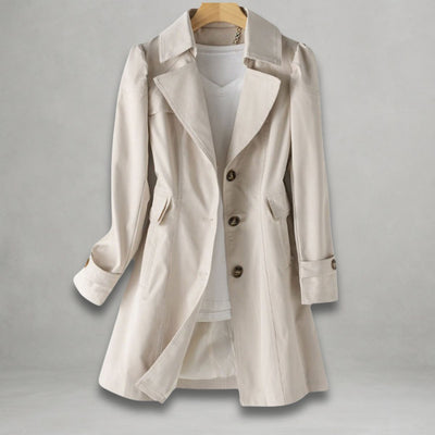 Katharina trenchcoat med fickor