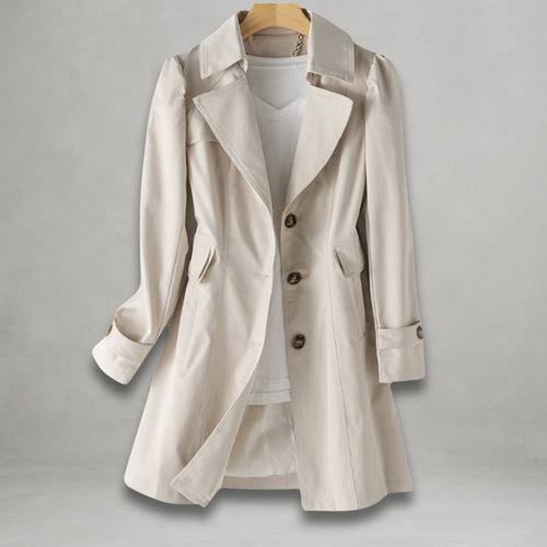 Katharina trenchcoat med fickor