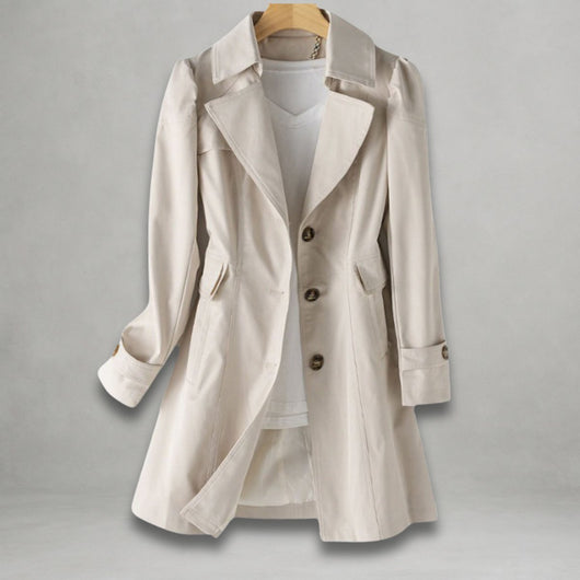 Katharina trenchcoat med fickor