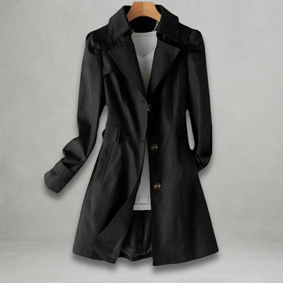 Katharina trenchcoat med fickor