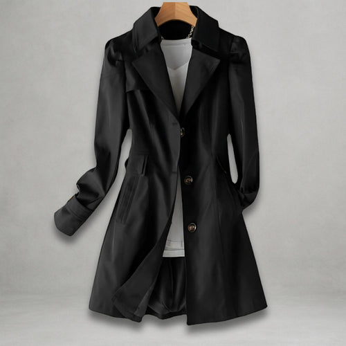 Katharina trenchcoat med fickor
