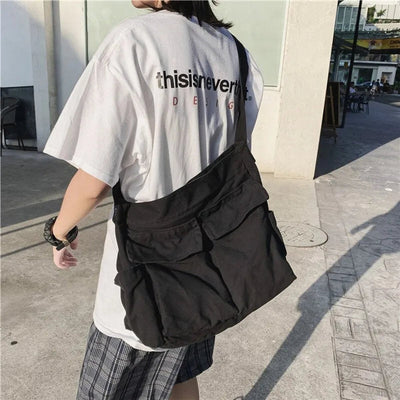 Emilia shoppingväska med fickor