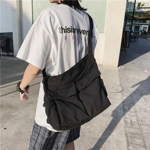Emilia shoppingväska med fickor