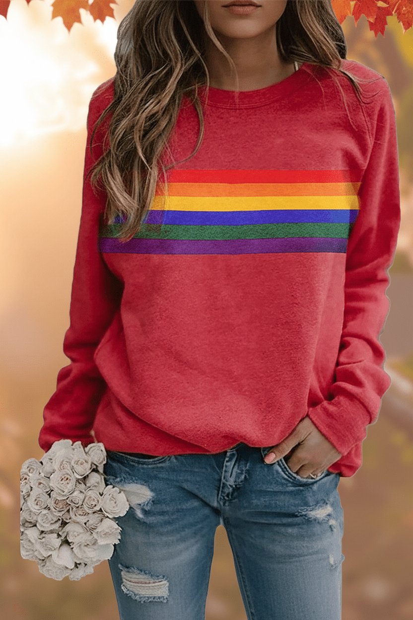 Clara sweatshirt i fleece