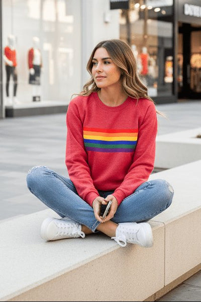 Clara sweatshirt i fleece