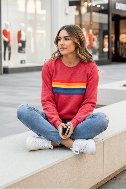 Clara sweatshirt i fleece