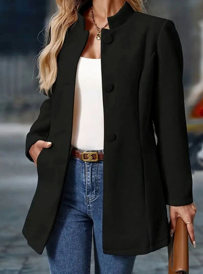 Amelie vinterkappa med ståkrage