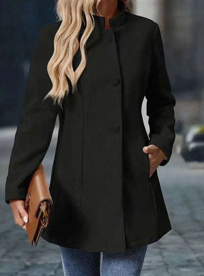 Amelie vinterkappa med ståkrage