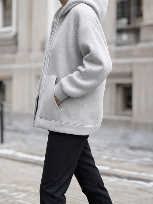 Denby jacka i fleece