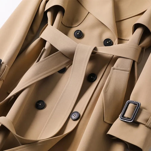 Amira trenchcoat med skärp