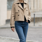 Dorney trenchcoat i denim