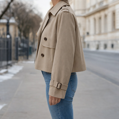 Dorney trenchcoat i denim