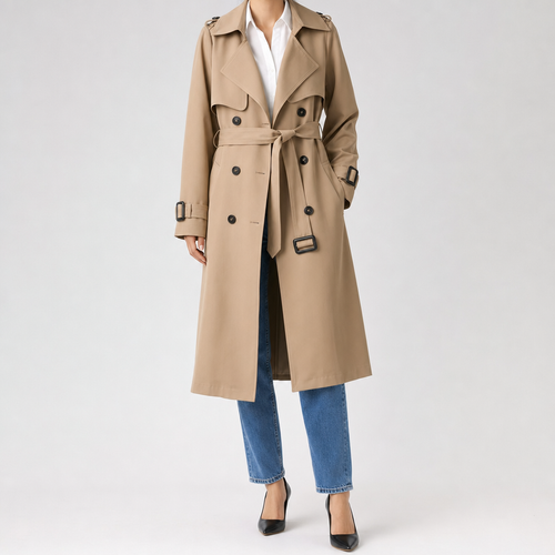 Jesmond trenchcoat med skärp