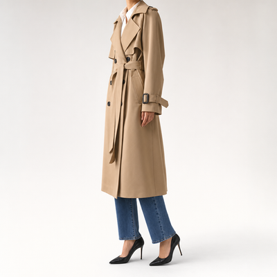 Jesmond trenchcoat med skärp