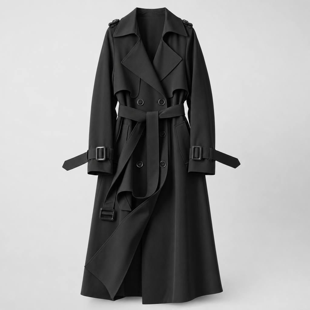 Jesmond trenchcoat med skärp