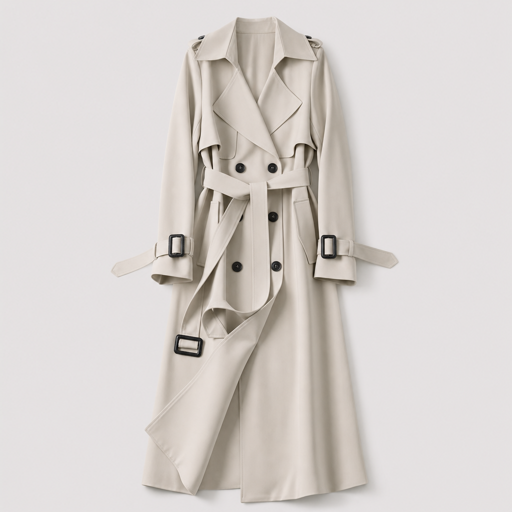 Jesmond trenchcoat med skärp
