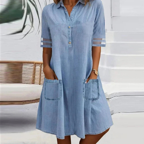 Emmeline miniklänning i denim