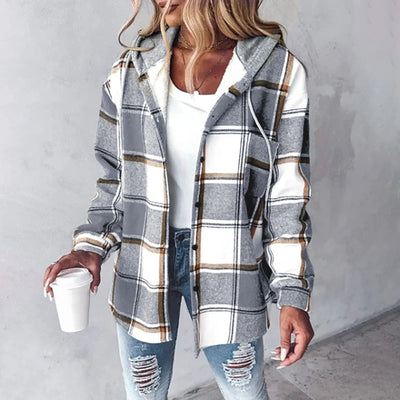 Annika hoodie med huva