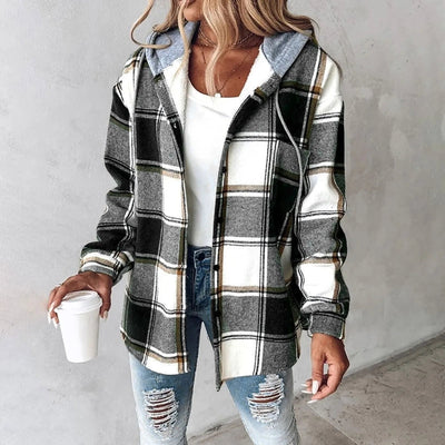 Annika hoodie med huva