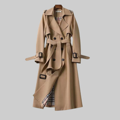 Helga trenchcoat med skärp