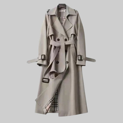 Helga trenchcoat med skärp